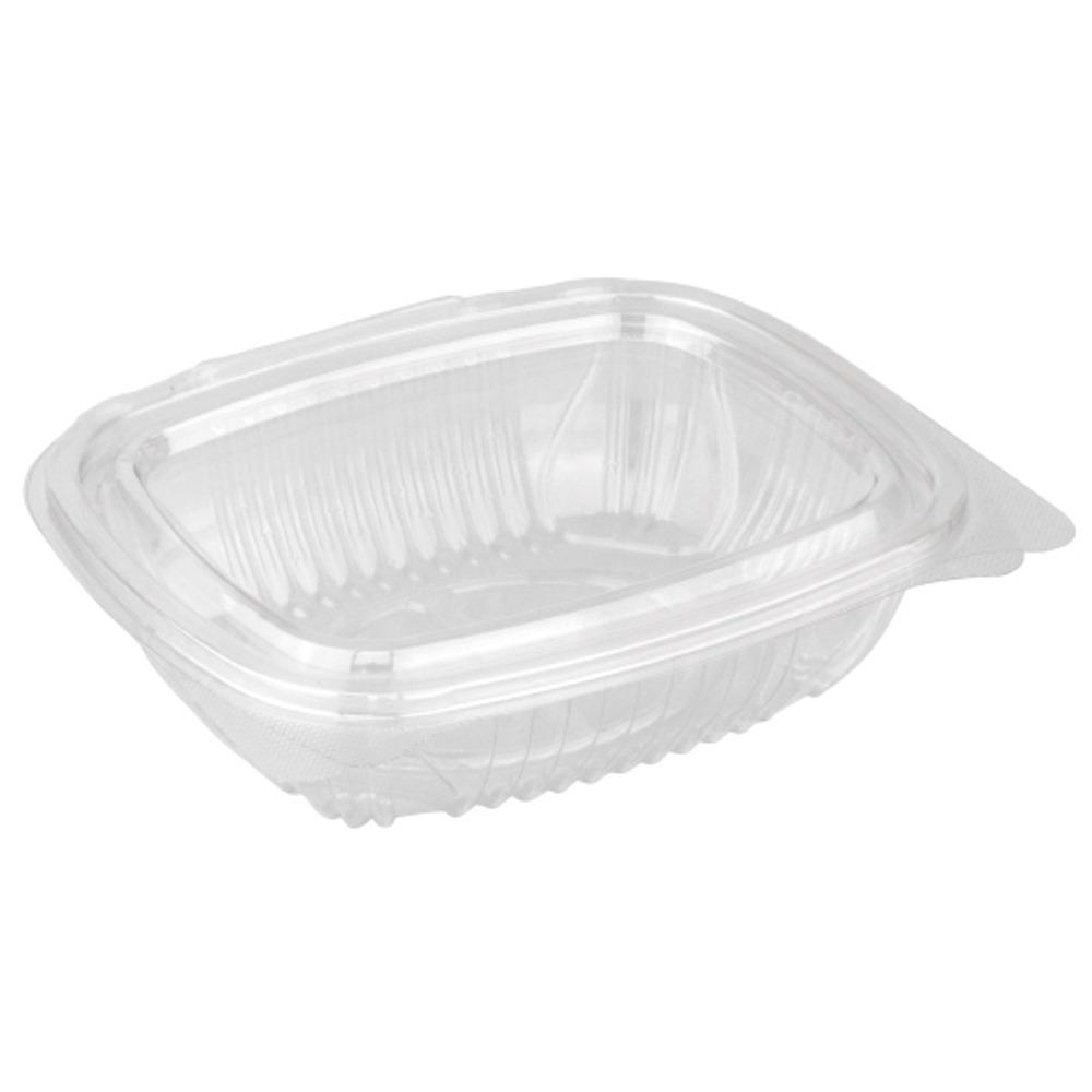 Одноразовые контейнеры с крышкой 350мл 156х129х38мм прозрачные (1/300шт)
