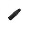 Adam Hall K3CXM3BLK - разъем XLR, Male, 3-pole, черный