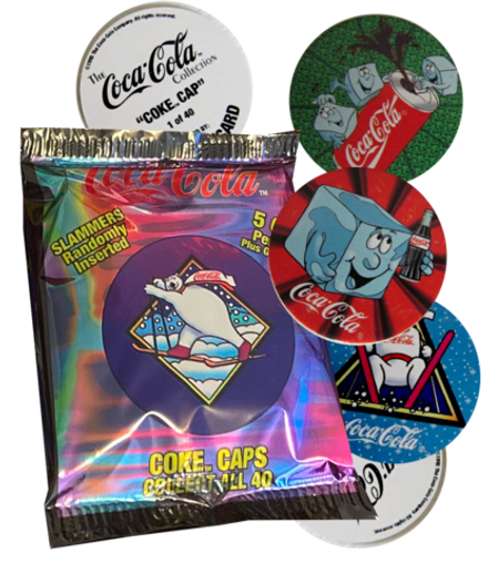 Пакетик кэпсов Coca-Cola Coke Caps