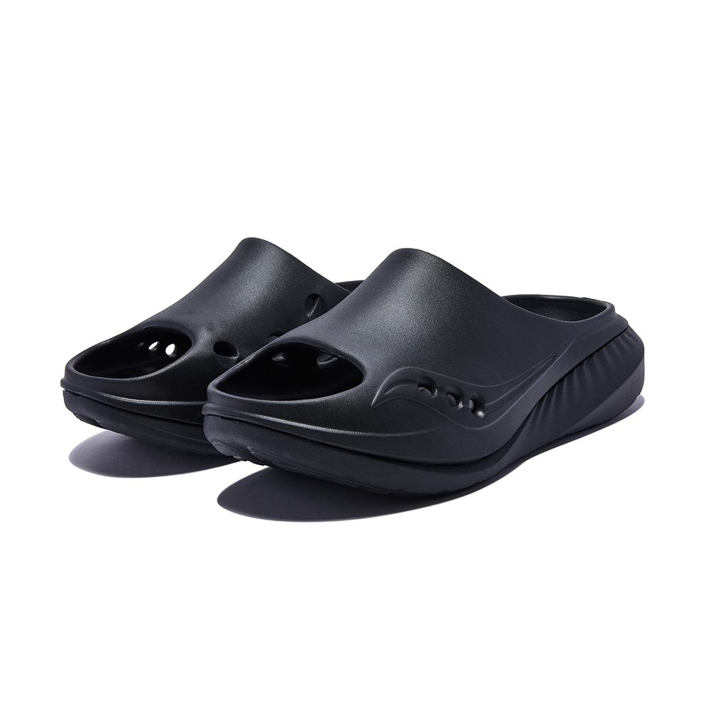 Saucony Cradle Baby Cradles 3 Slide Slippers Unisex Black