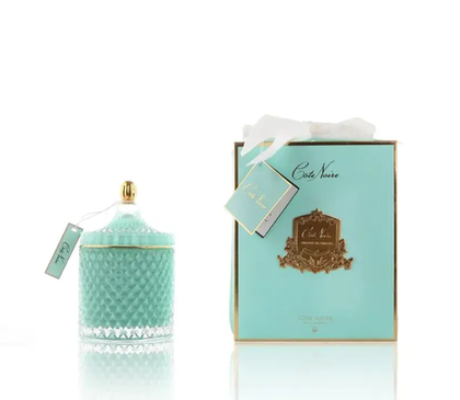 Свеча ароматическая Cote Noire Art Deco Grand Tiffany Blue & Gold