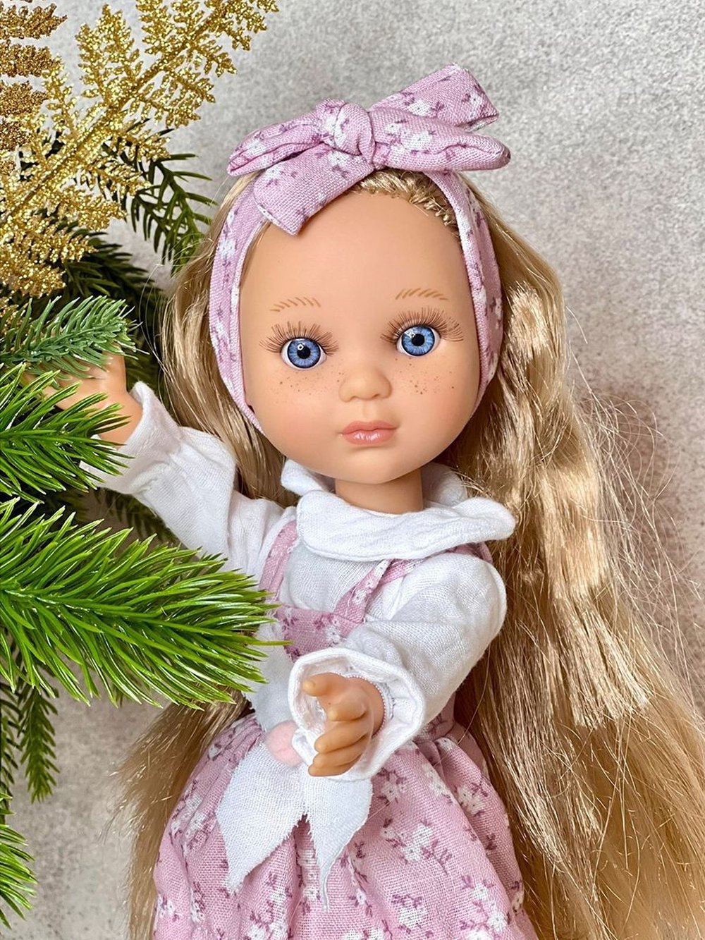 Кукла BERJUAN виниловая 35см Ева (833)