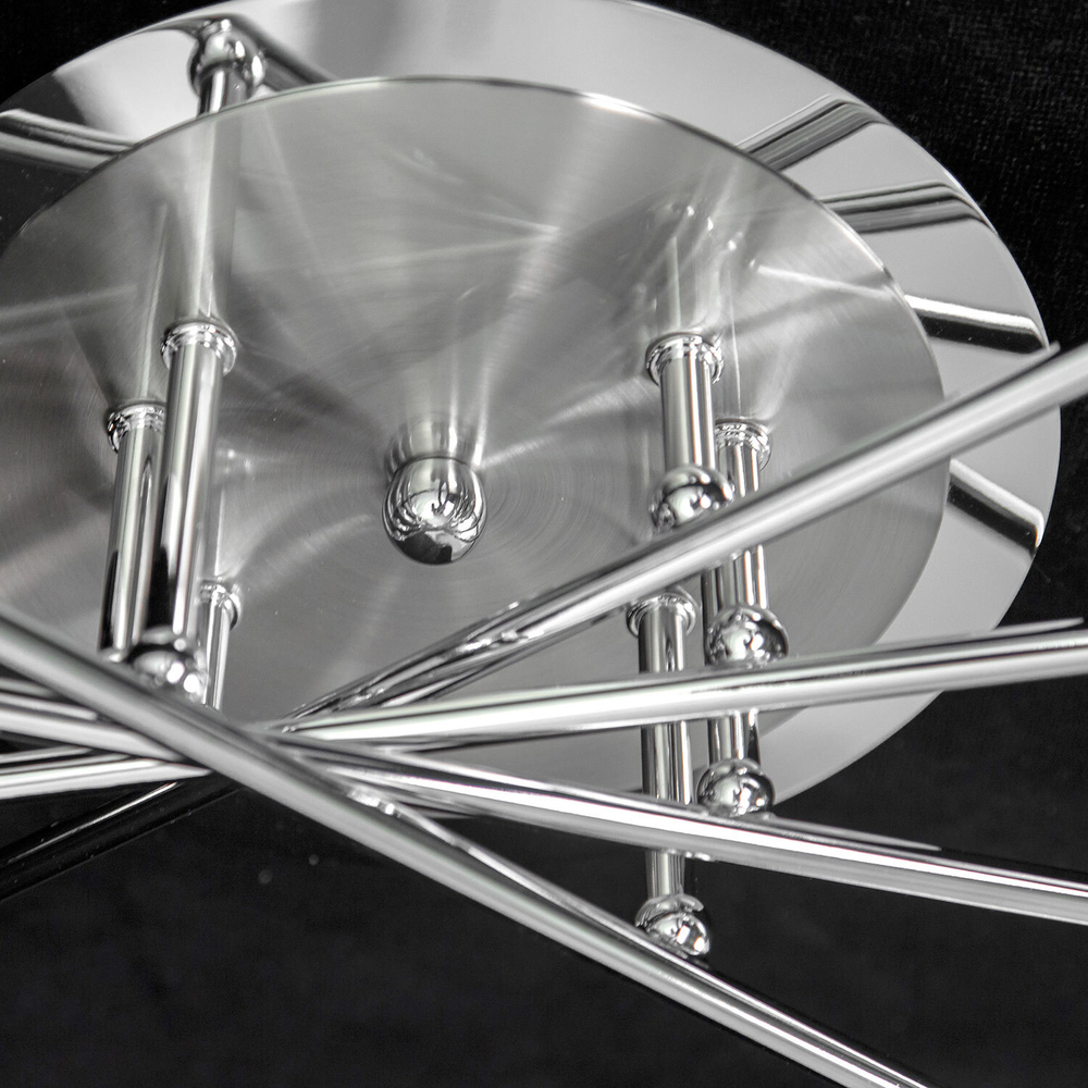 Citilux Хеликс CL109181 Люстра потолочная Матовый Хром