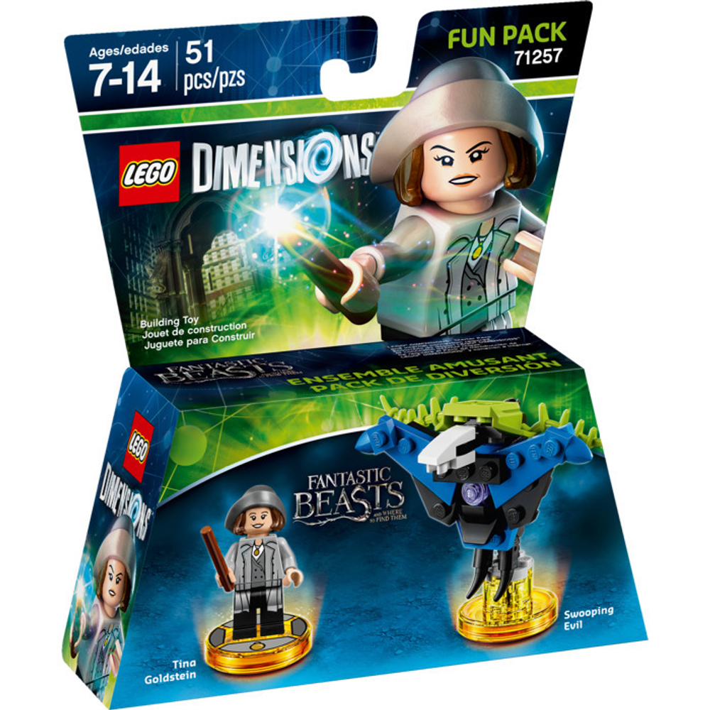 LEGO Dimensions: Fun Pack: Тина Голдштайн 71257 — Tina Goldstein — Лего Измерения