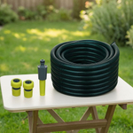 Набор для полива 3/4": шланг ПВХ 15м, коннектор 2шт, штуцер 1шт, наконечник 1шт) "Inbloom"