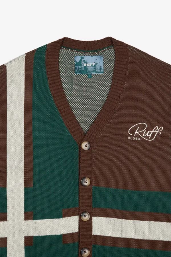 Кардиган Хлопковый зеленый - фото 3