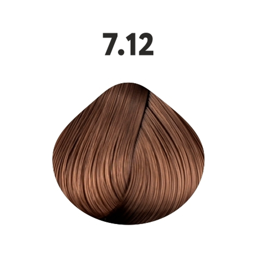 7.12 крем-краска KAARAL AAA Color Collection пепельно-перламутровый блондин - 100 мл.