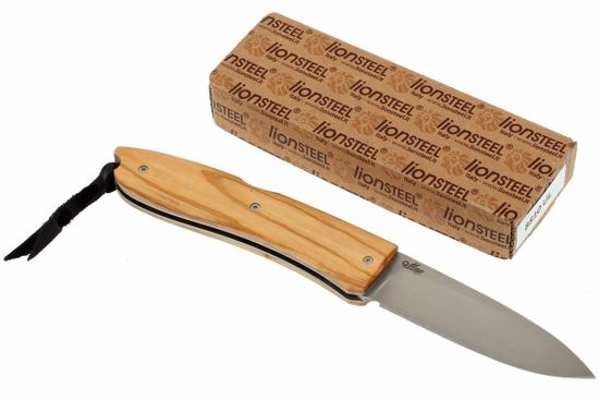 купит Lion Steel BIG OPERA с деревянной рукояткой