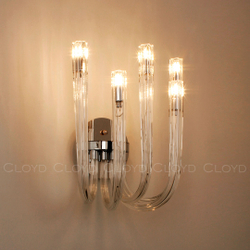 Бра Cloyd AEDA W5 / шир. 35 см - хром (арт.20465)