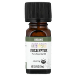 Aura Cacia, чистое эфирное масло, органический эвкалипт, 7,4 мл (0,25 жидк. унции)