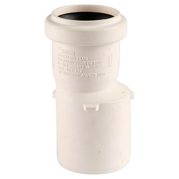 Переходник REHAU диаметром 50/40 RAUPIANO PLUS (OLD)