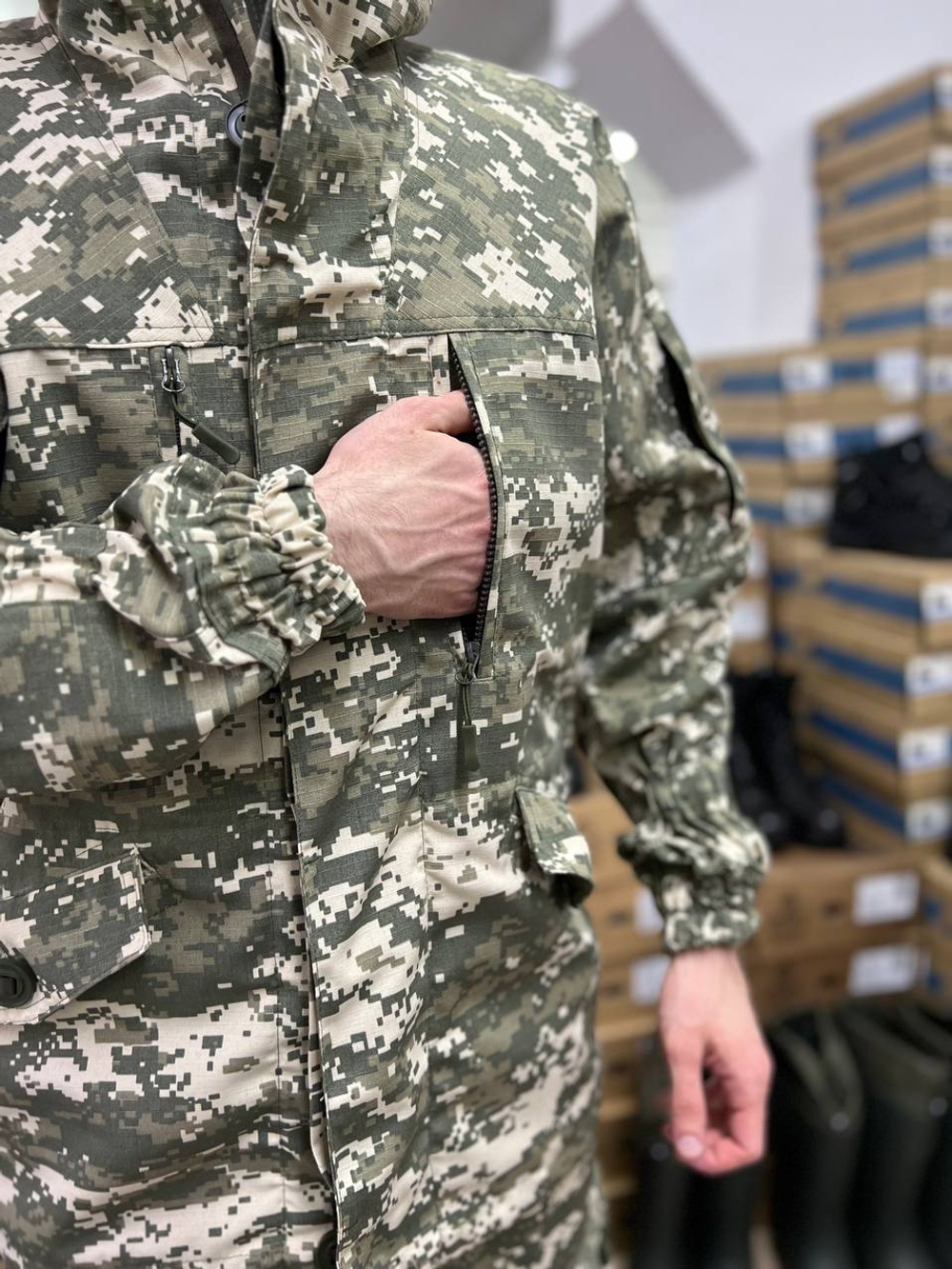 Костюм горка 6 лайт / весна-лето / серая цифра