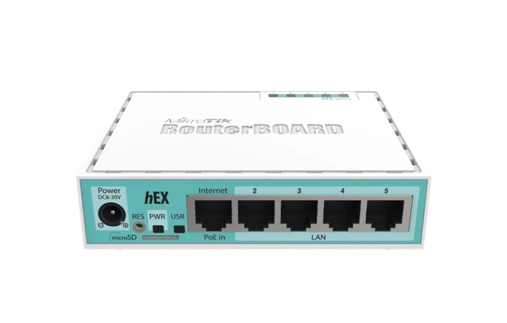 MikroTik hEX маршрутизатор