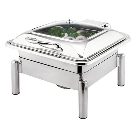 Мармит 5,5 л 2/3*65 с откидной крышкой и окном   SUNNEX