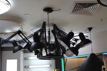 replica   dear ingo 12 lamps  black by Ingo Maurer