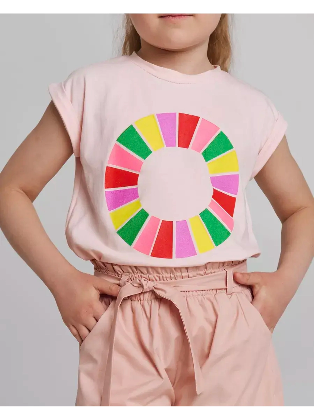 Футболка для девочки хлопковая