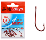 Крючок Saikyo KH-11011 №10 10шт O'Shaughnessy Red