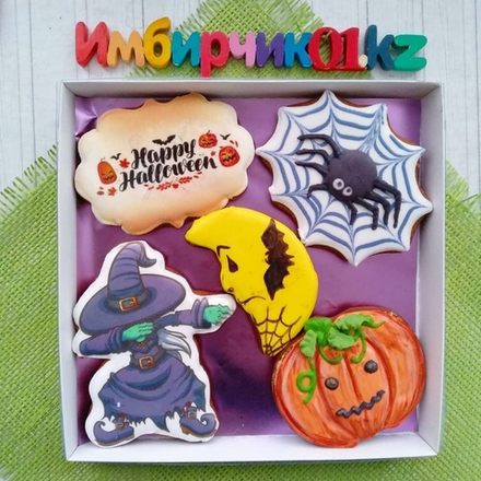 Имбирные пряники Хэллоуин