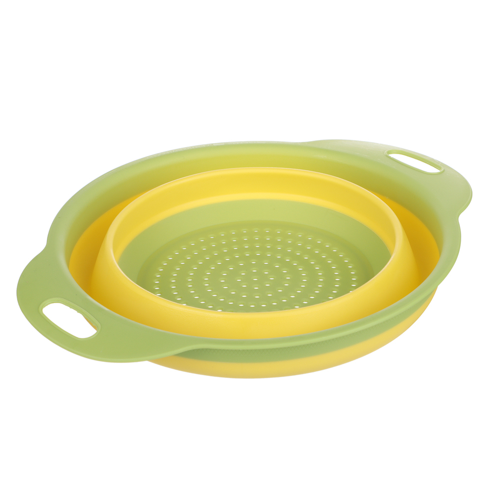 Дуршлаг складной, 24х19см, ТПР, полипропилен