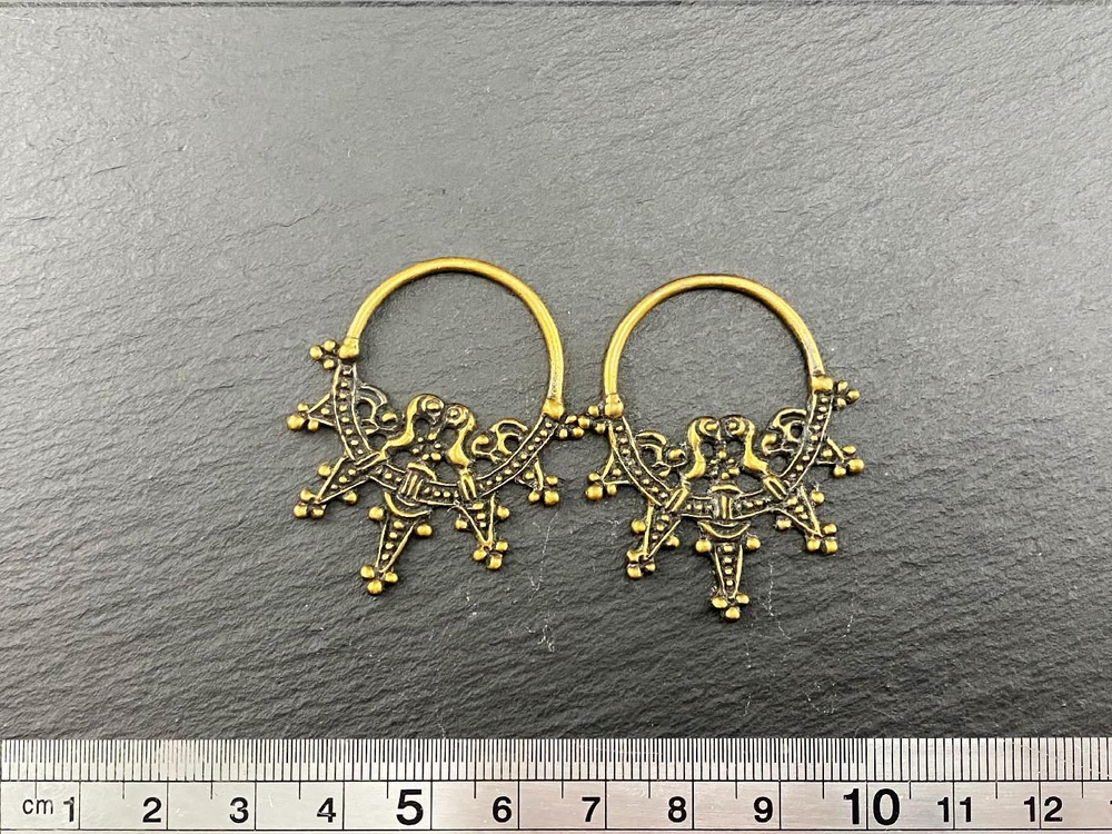 Височные кольца. Зарайский клад 9-11 в. (пара)