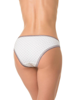 Трусы со средней линией талии (Размер: S) (Цвет: молочный)