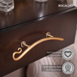 Тумба прикроватная Monstera Deliciosa (Монстера) подвесная Каштан