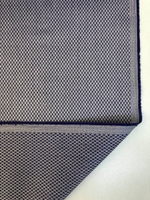 Коттон сорочка, синий/серый, жаккард ромб NB#65