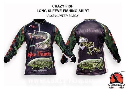 Джерси Crazy Fish Pike Hunter black - 12