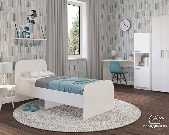 белый / белый глянец