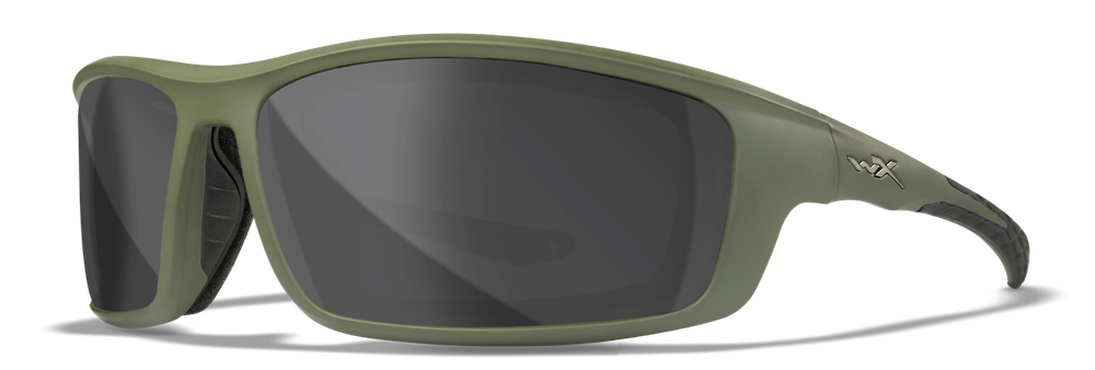 Очки Wiley X GRID Matte Utility Green CAPTIVATE™ Polarized Grey