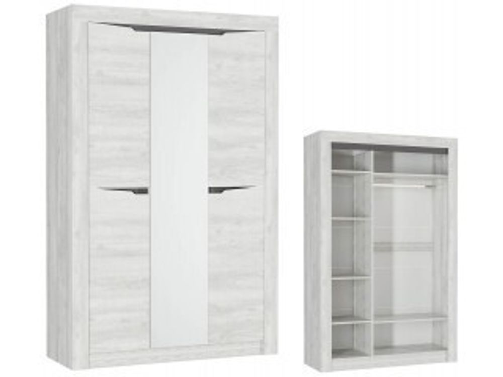 Ольга 5 Шкаф 3-х дв.для одежды и белья