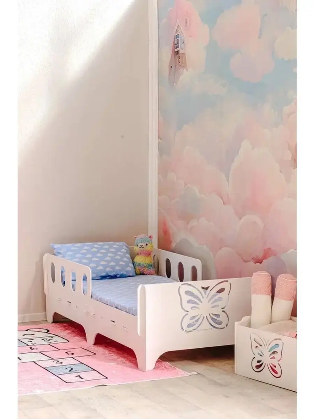 Кровать односпальная софа 140x70