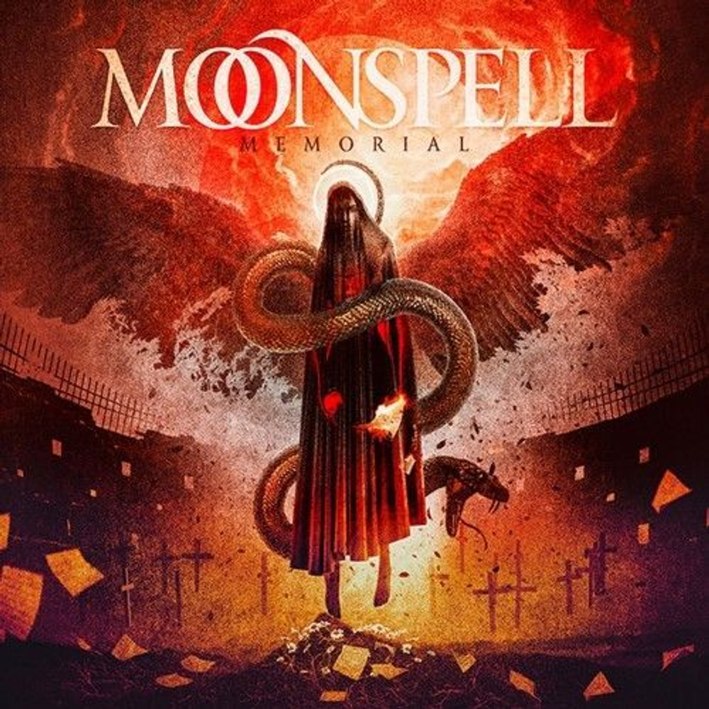 MOONSPELL - Memorial - 8 pages booklet w/lyrics + liner notes from Fernando Ribeiro + CD with bonus 2CD DIGIPAK, музыкальный компакт диск