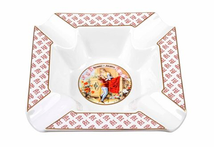 Пепельница Tom River на 4 сигары, керамика, Romeo y Julieta ASH-36R