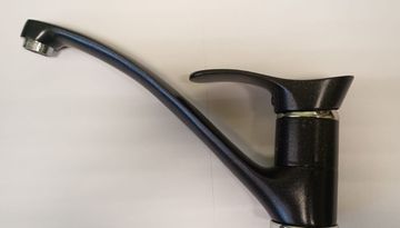 Смеситель Weissgauff euro eco антрацит