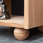 Стеллаж, 36х30х110, Эдгар, деревянный, для игрушек и книг, напольный, из дуба, Dipriz