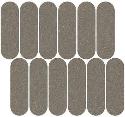 Декор Джиминьяно наборный коричневый матовый (ID146)