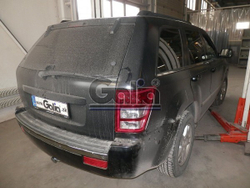 Фаркоп оцинкованный Galia J006A для Jeep Grand Cherokee WK 2005-2010, Jeep Commander 2006-2010(паспорт и сертификат в комплекте)(без электрики)