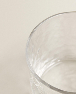Zara Home стакан из стекла, цвет прозрачный, 8.9 см