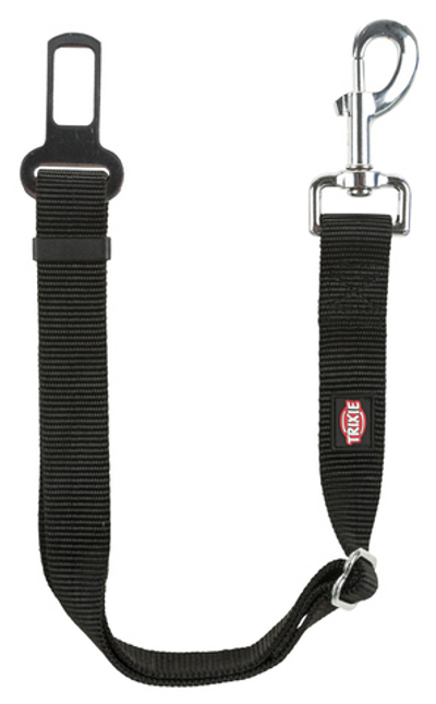 Автомобильный ремень безопасности для собак, 45–70 см/ 25 мм, чёрный, Trixie