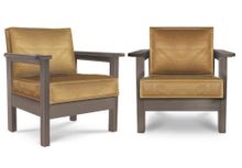 Кресло Victory (Grey_bristol,Винилискожа Mahogany,Винилискожа (Mahogany) цвет № 202)