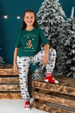 Костюм для девочки Каникулы-1.1 Виотекс ЗЕЛЁНЫЙ