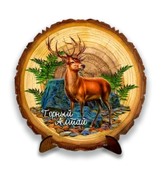 Спил кругляк "Олень"