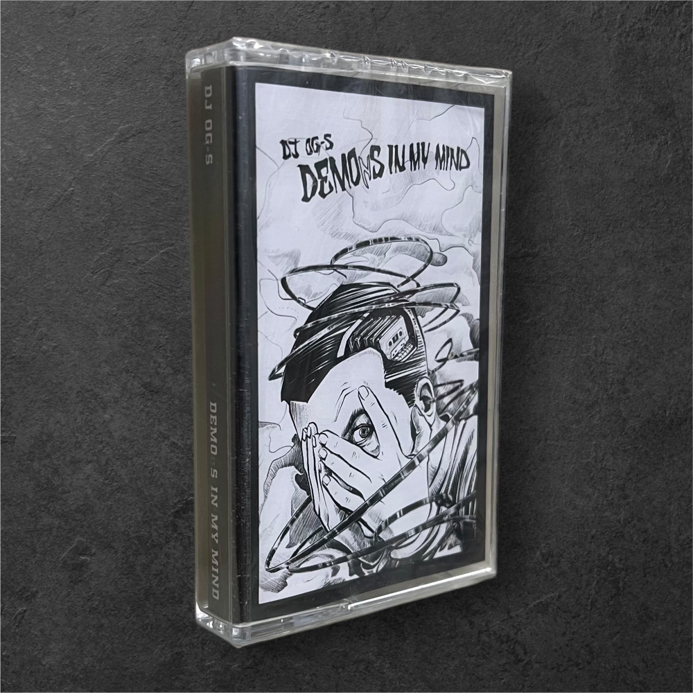Кассета DJ OG-S DEMOnS IN MY MIND 2019 винтажный хип-хоп 90-х демо записи