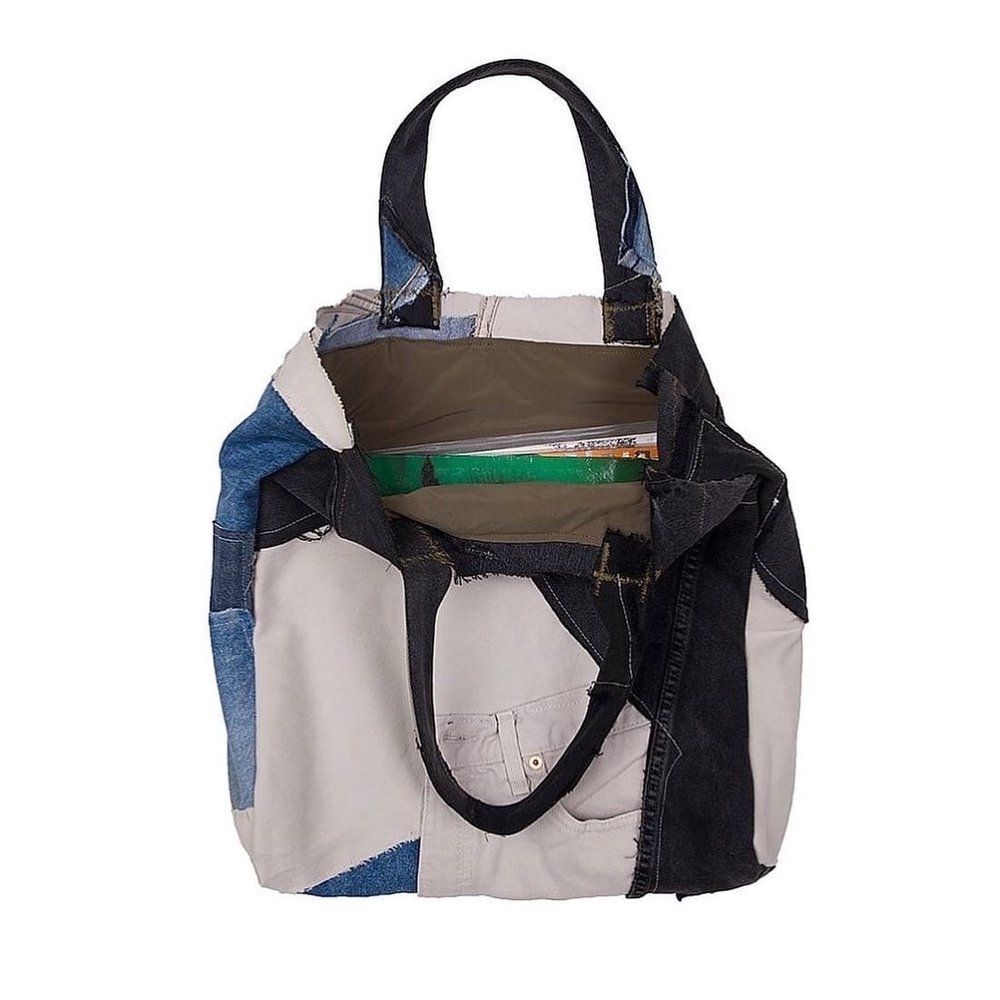 Купить Шоппер Upcycled Patchwork Шоппер Upcycled Patchwork