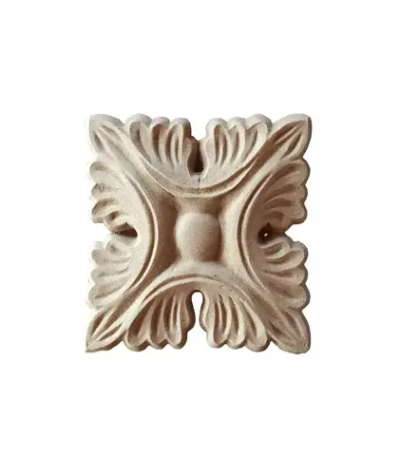 Декор 60х63мм из древестной пасты (комплект 4 штуки)