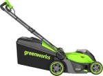Газонокосилка аккумуляторная GREENWORKS 2521007UB 40V, бесщеточная, 41 см, c 1хАКБ 4 Ач и ЗУ