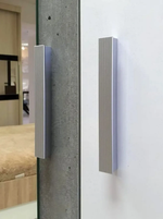 Шкаф для белья Инстайл ШК-31 бетон/белый