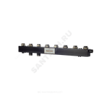 Коллектор котельной сталь до 90 кВт 1 1/2" ВР на 4 контура 1 1/2" нак/г м/о 125мм Стандарт КК-40F ASKON 40F/125/40/4