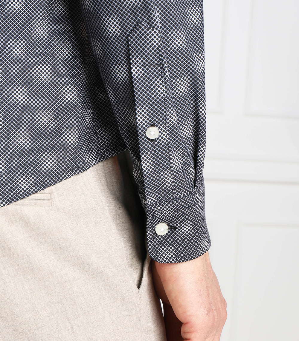 рубашка roan_f BOSS BLACK - графитовый(50483716)